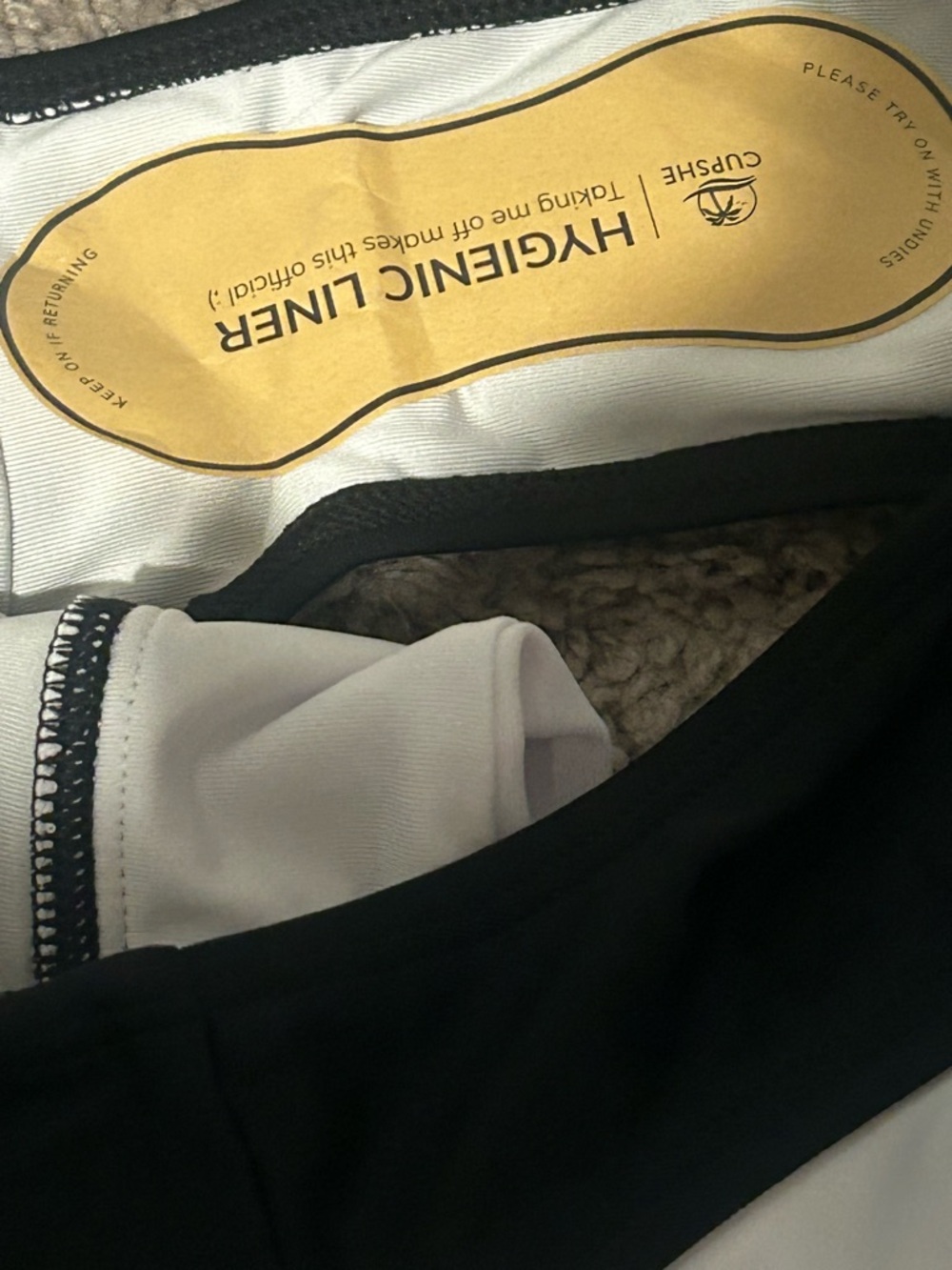 Cupshe x JoJo Colorblock High Waisted Bikini Bottom. Small. NWT - Picture 7 of 7